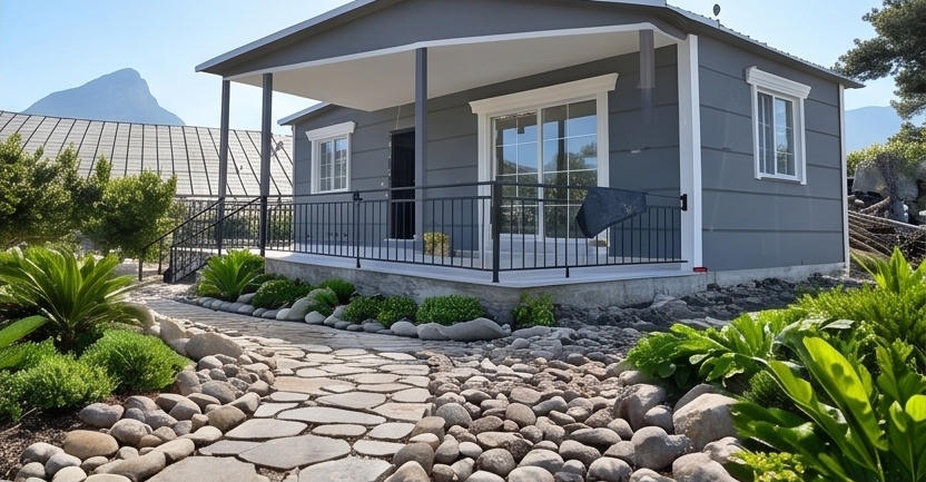 Prefabrik Ev Manzaralı
